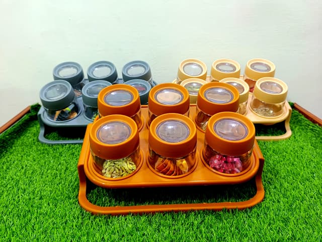 Spice Jars with stand (مصالحہ بکس) img 21