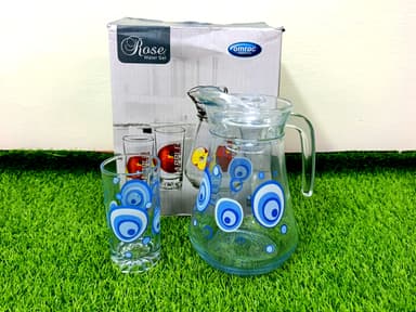 Water Set blue printed (7pcs) mini img 31