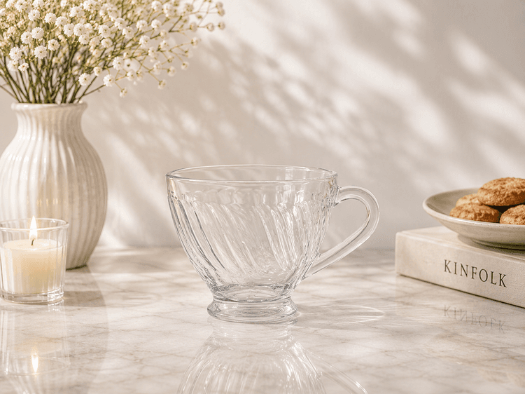 Carve Tea Cup (6-Pcs) img