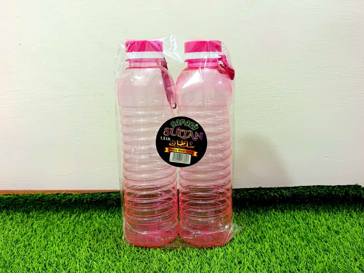 Water Bottle Plastic (2pcs) 1.5litre img