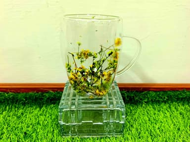 Large Mug 1 (flowers) (double molded) mini img 1
