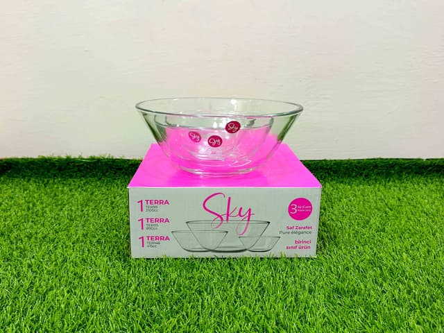 Terra 3pcs Bowl set img 01