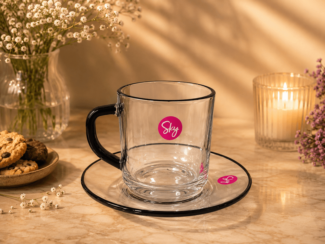 Tea Set Diff. Colors (6+6 in same color) img 4