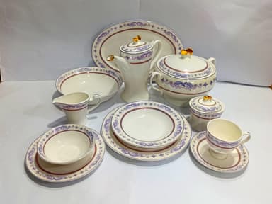 Dinner Set Ceramic (61-Pcs) mini img 01