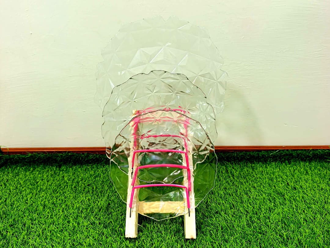 Tempered Glass Plate Set (Oven Use) (18-Pcs) Diamond img 1